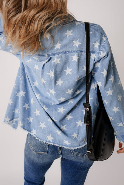 The Stars Over Dixie Denim Shirt